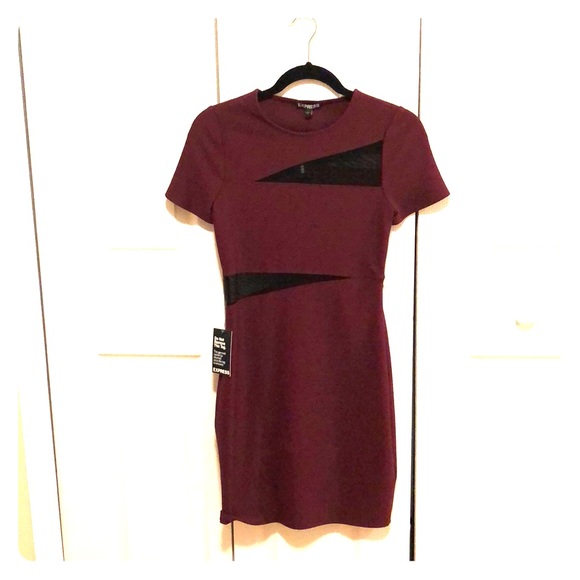 Express Dresses & Skirts - Maroon Express dress